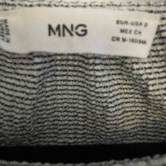 Mango Gray Textured Ruffle Blouse - Picture 4 of 4